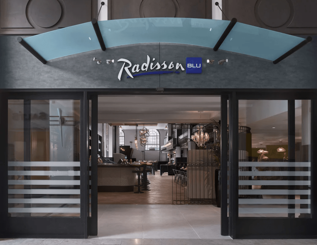 Radisson Blu Entrance