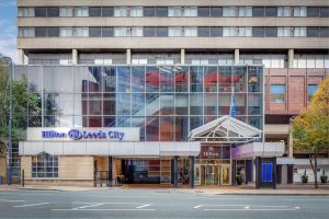 exterior Hilton Leeds City